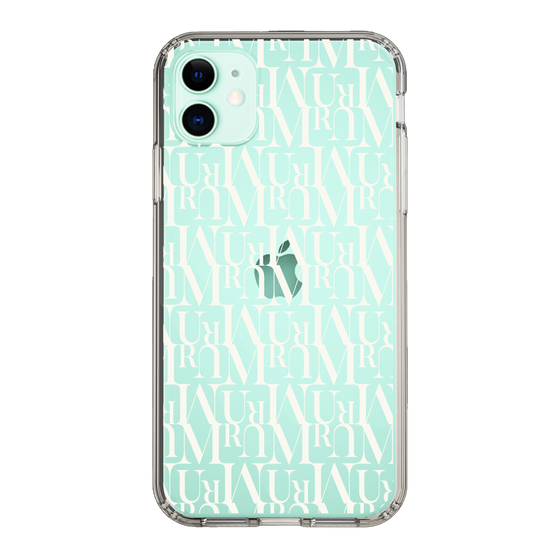 Slim Protection Case［ MURUA - Monogram - White ］