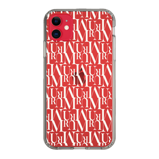 Slim Protection Case［ MURUA - Monogram - White ］