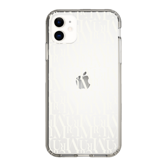 Slim Protection Case［ MURUA - Monogram - White ］