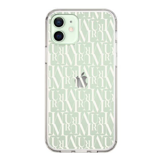 Slim Protection Case［ MURUA - Monogram - White ］