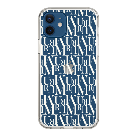 Slim Protection Case［ MURUA - Monogram - White ］