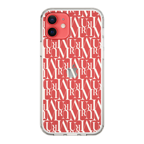 Slim Protection Case［ MURUA - Monogram - White ］