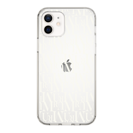 Slim Protection Case［ MURUA - Monogram - White ］