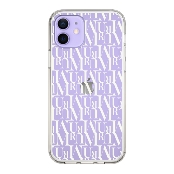 Slim Protection Case［ MURUA - Monogram - White ］