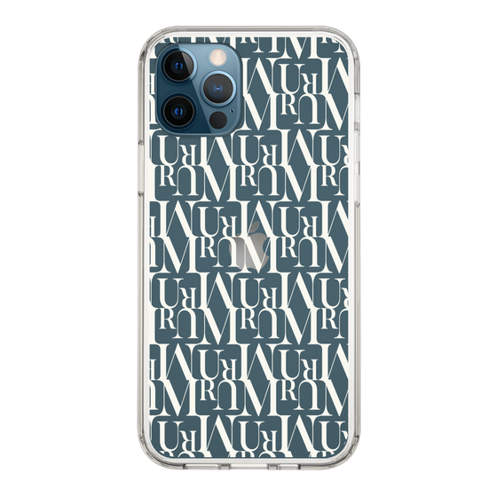 Slim Protection Case［ MURUA - Monogram - White ］