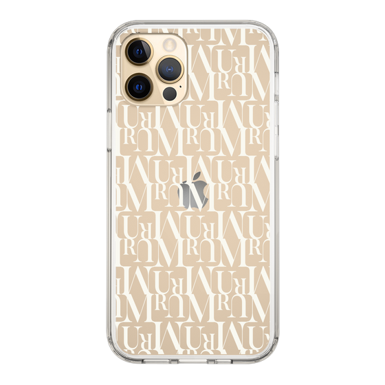 Slim Protection Case［ MURUA - Monogram - White ］