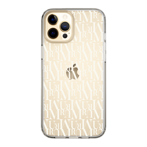 Slim Protection Case［ MURUA - Monogram - White ］