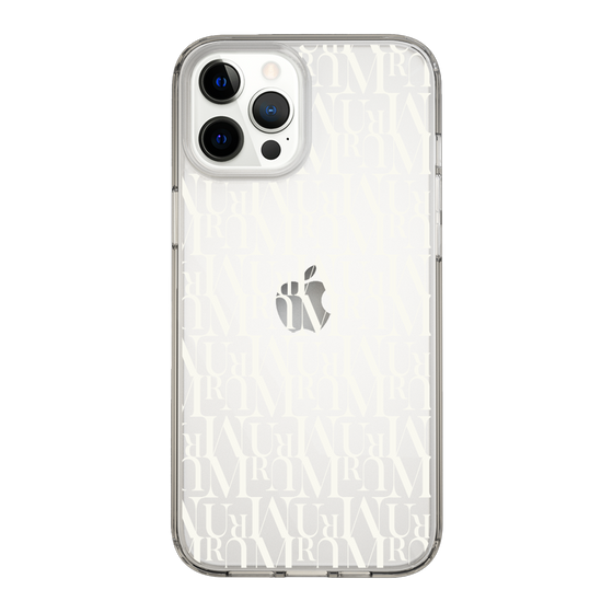 Slim Protection Case［ MURUA - Monogram - White ］