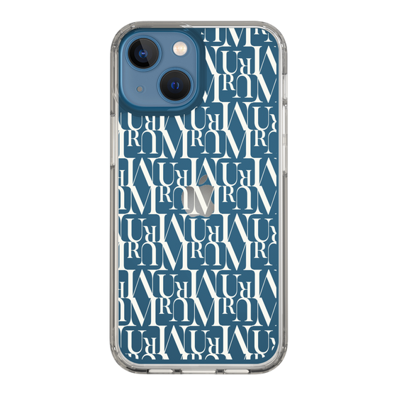 Slim Protection Case［ MURUA - Monogram - White ］