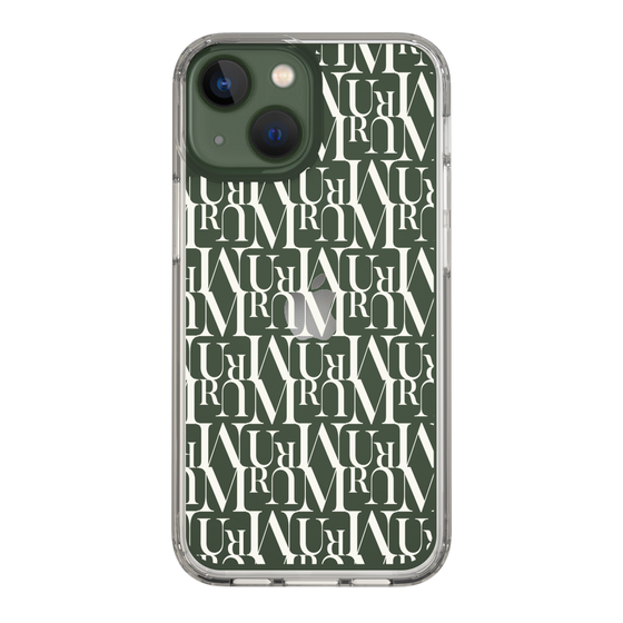 Slim Protection Case［ MURUA - Monogram - White ］