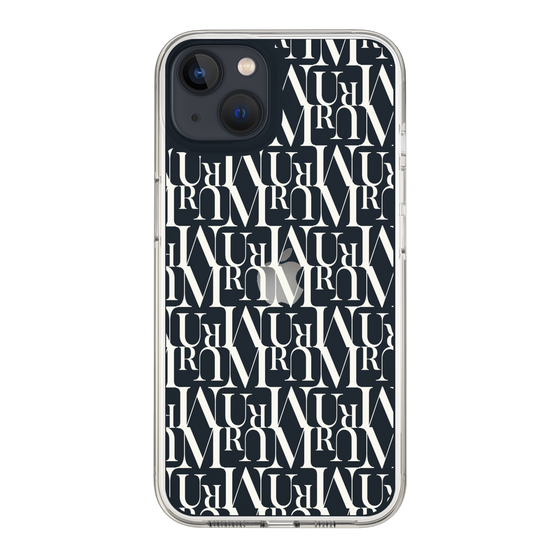 Slim Protection Case［ MURUA - Monogram - White ］