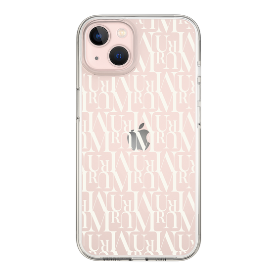 Slim Protection Case［ MURUA - Monogram - White ］