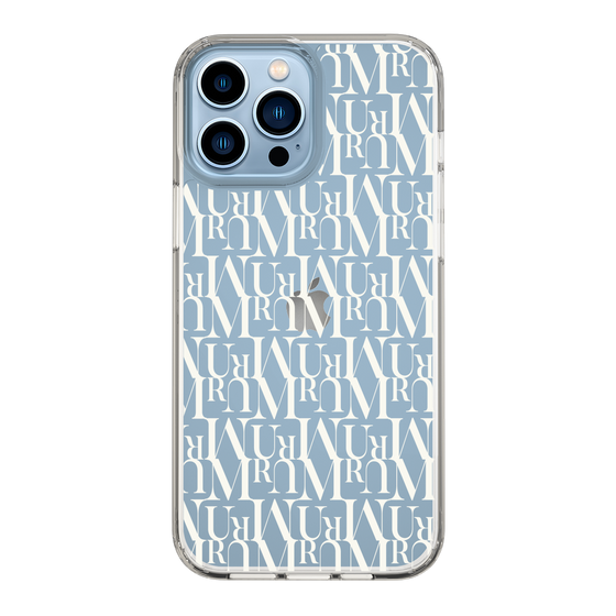 Slim Protection Case［ MURUA - Monogram - White ］