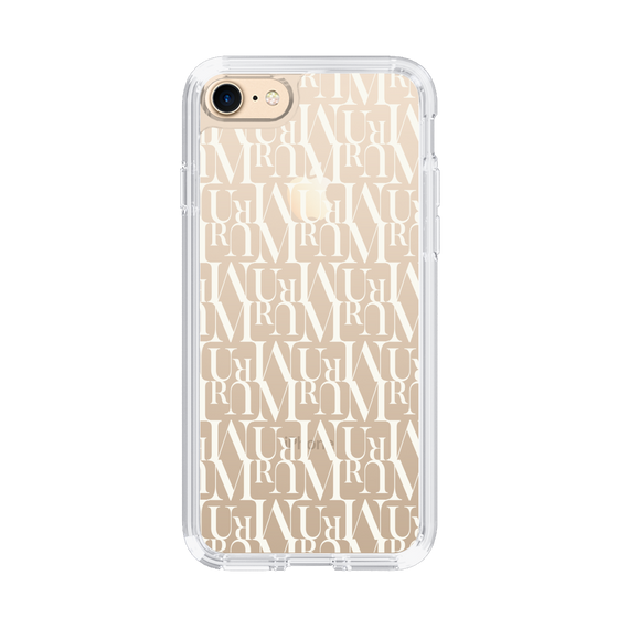 Slim Protection Case［ MURUA - Monogram - White ］