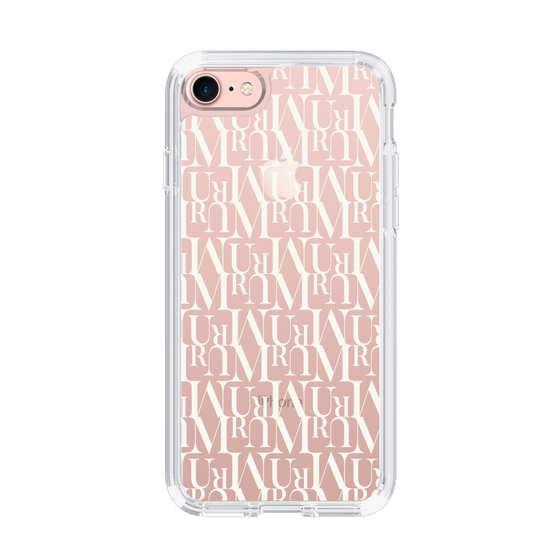 Slim Protection Case［ MURUA - Monogram - White ］