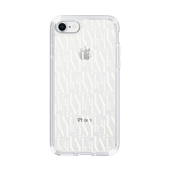 Slim Protection Case［ MURUA - Monogram - White ］