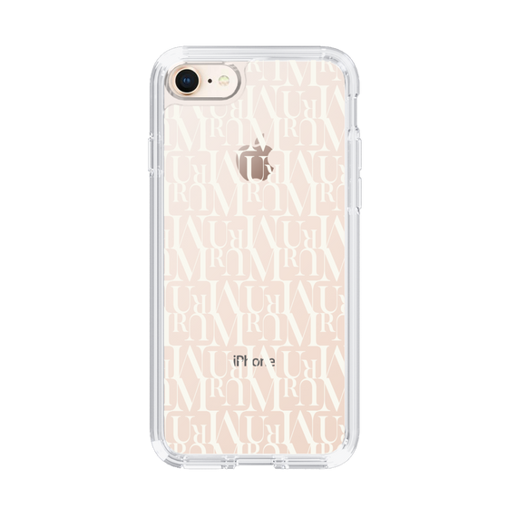 Slim Protection Case［ MURUA - Monogram - White ］