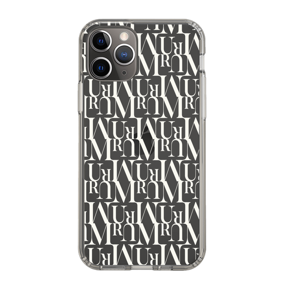 Slim Protection Case［ MURUA - Monogram - White ］