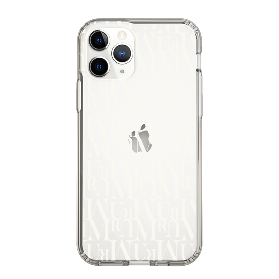 Slim Protection Case［ MURUA - Monogram - White ］