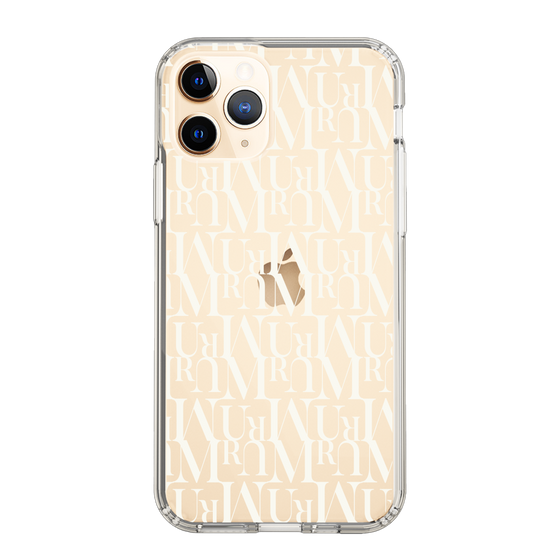 Slim Protection Case［ MURUA - Monogram - White ］