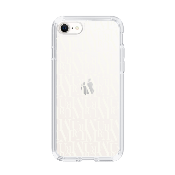 Slim Protection Case［ MURUA - Monogram - White ］