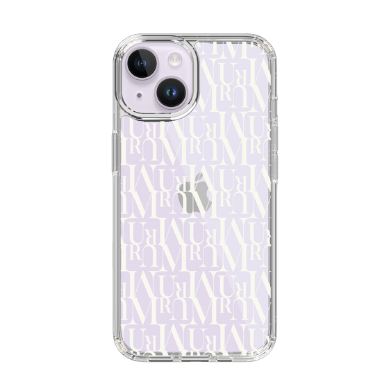 Slim Protection Case［ MURUA - Monogram - White ］