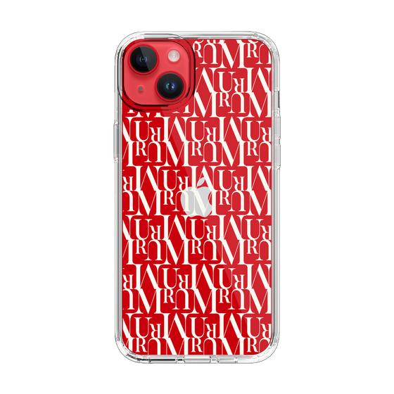Slim Protection Case［ MURUA - Monogram - White ］