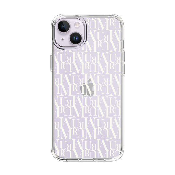 Slim Protection Case［ MURUA - Monogram - White ］