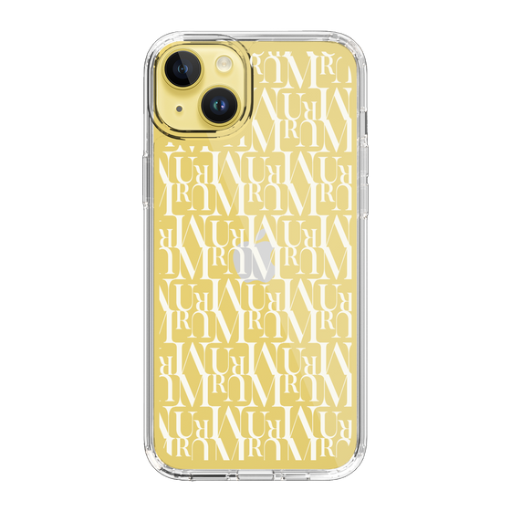 Slim Protection Case［ MURUA - Monogram - White ］