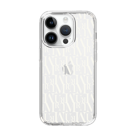 Slim Protection Case［ MURUA - Monogram - White ］