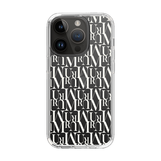 Slim Protection Case［ MURUA - Monogram - White ］