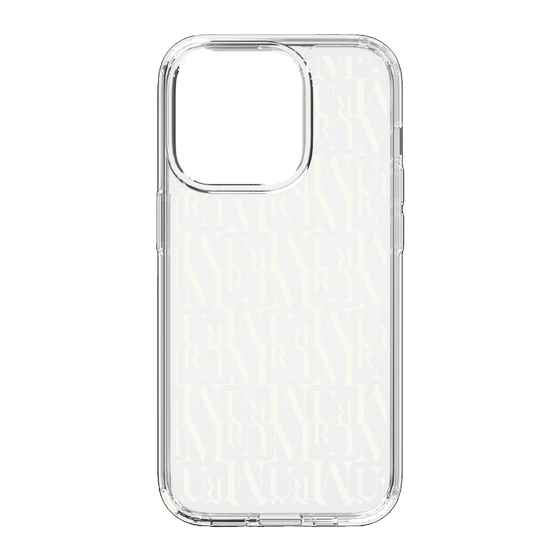 Slim Protection Case［ MURUA - Monogram - White ］