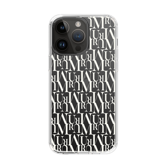Slim Protection Case［ MURUA - Monogram - White ］