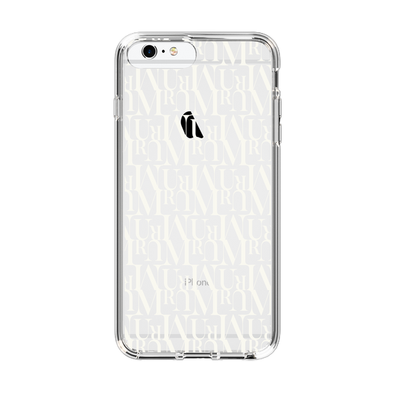 Slim Protection Case［ MURUA - Monogram - White ］