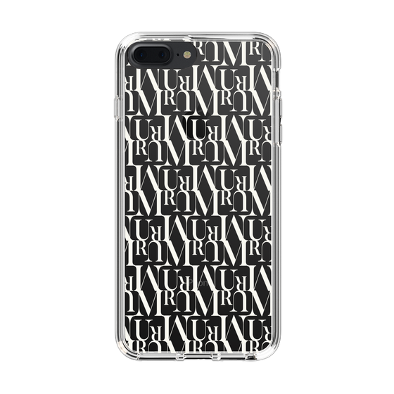 Slim Protection Case［ MURUA - Monogram - White ］