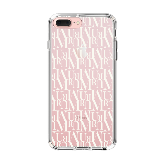 Slim Protection Case［ MURUA - Monogram - White ］