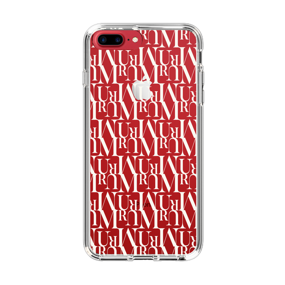 Slim Protection Case［ MURUA - Monogram - White ］