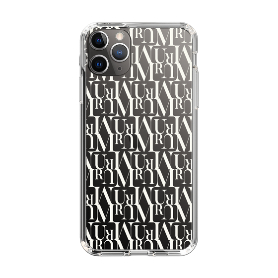 Slim Protection Case［ MURUA - Monogram - White ］