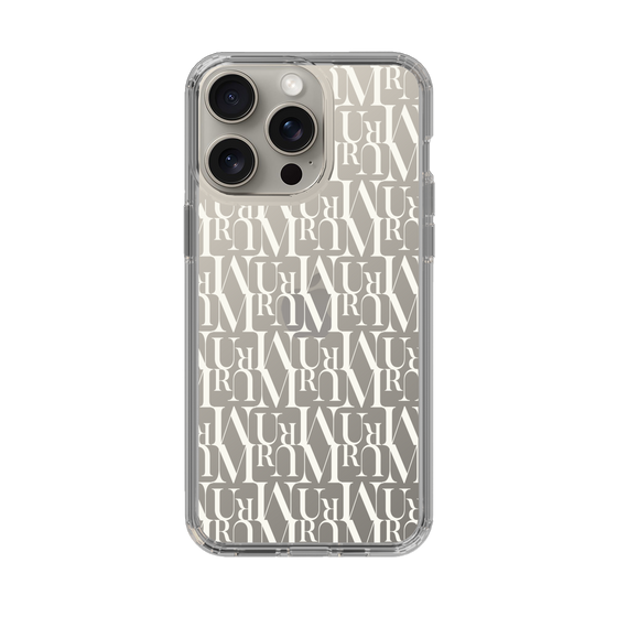 Slim Protection Case［ MURUA - Monogram - White ］