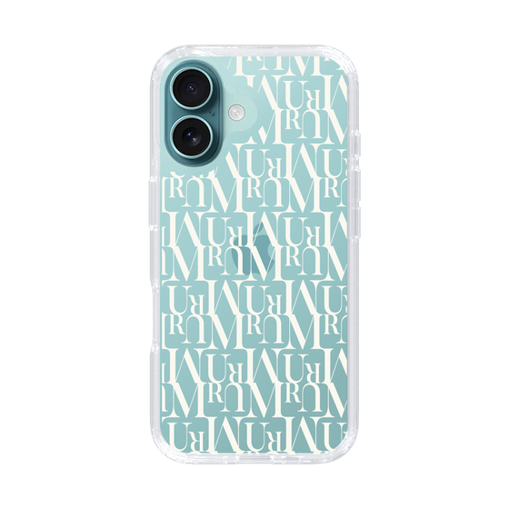 Slim Protection Case［ MURUA - Monogram - White ］