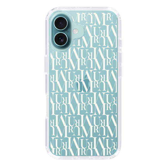 Slim Protection Case［ MURUA - Monogram - White ］