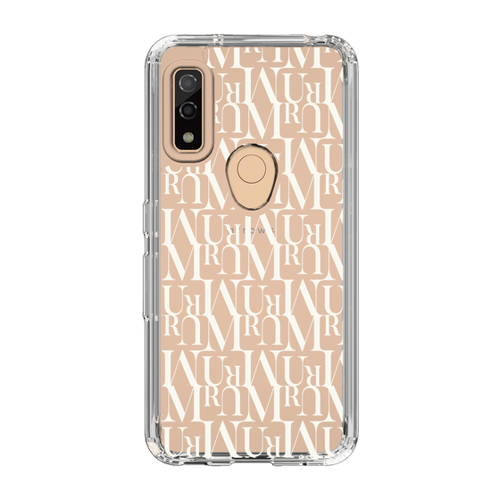 Slim Protection Case［ MURUA - Monogram - White ］
