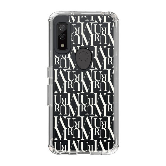 Slim Protection Case［ MURUA - Monogram - White ］