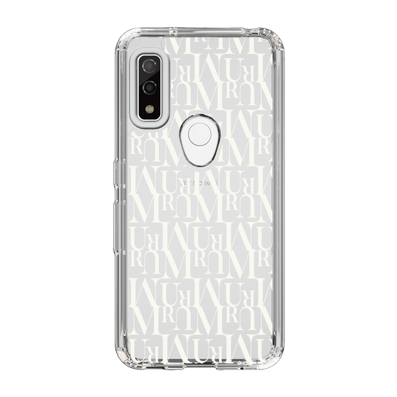 Slim Protection Case［ MURUA - Monogram - White ］