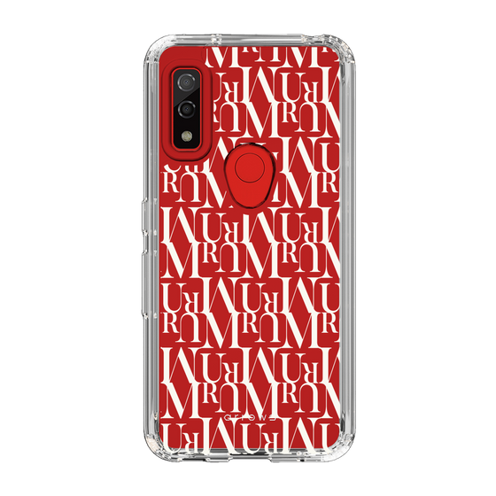 Slim Protection Case［ MURUA - Monogram - White ］