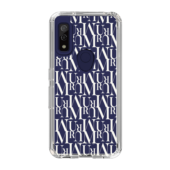 Slim Protection Case［ MURUA - Monogram - White ］