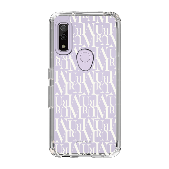 Slim Protection Case［ MURUA - Monogram - White ］