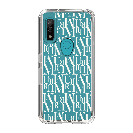 Slim Protection Case［ MURUA - Monogram - White ］