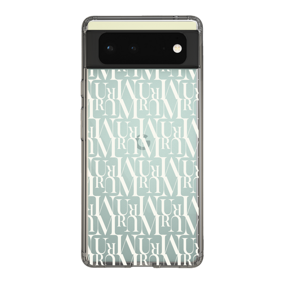 Slim Protection Case［ MURUA - Monogram - White ］