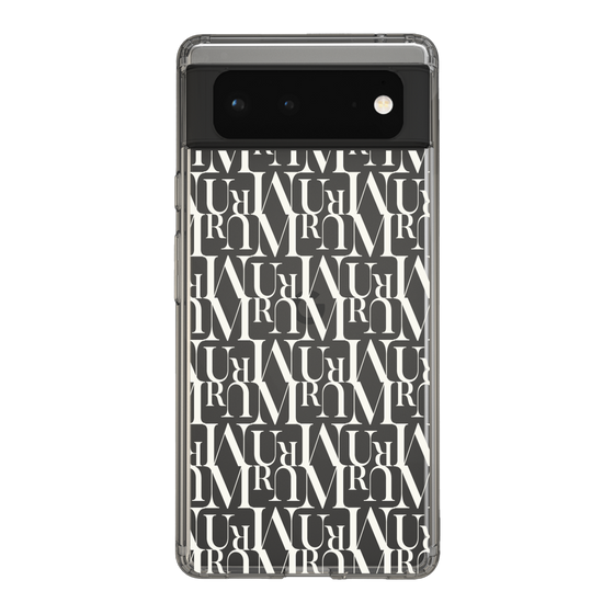 Slim Protection Case［ MURUA - Monogram - White ］